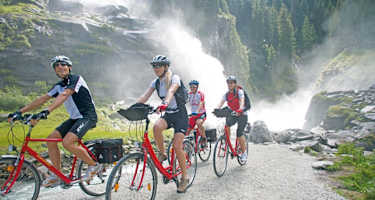 Direkt bei den Krimmler Wasserfällen