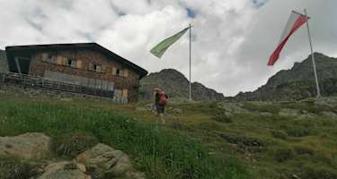 Die letzten Meter zur Tiefrastenhütte