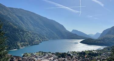 Blick auf den Molvenosee
