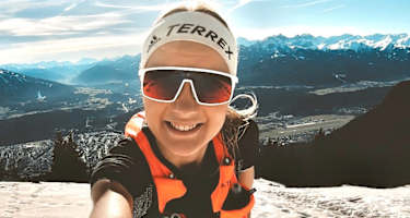 Trailrunning Nordkette -auch bei Schneelage durchaus möglich. 