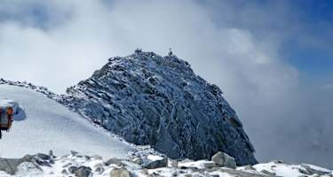 Der Gipfel zum Greifen nahe