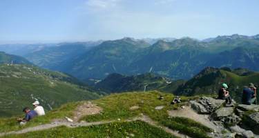 Ausblick von Madrisellaspitze