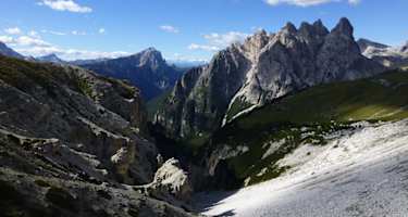 Ausblick auf die Rienzböden 