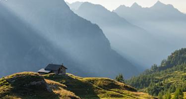 Unterwegs auf der 7. südlichen Etappe der Via Alta Vallemaggia