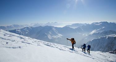 Der Tag beginnt mit dem Anstieg zum Similaun.