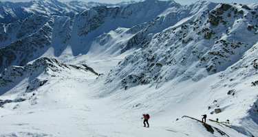 Am Grat kurz unter dem Striedenkopf