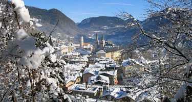 Blick vom Soleleitungsweg auf Berchtesgaden