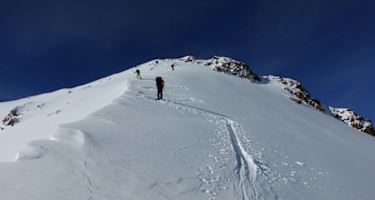 Von der Amberger Hütte auf den Schrankarkopf