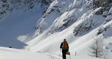 Von der Dolomitenhütte zur Karlsbaderhütte