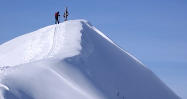 Am Gipfel des Zafernhorn