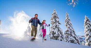 Schneeschuhwandern Egger Alm