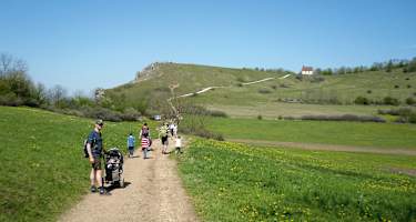 Beliebtes Ausflugsziel und Wallfahrtsort der Franken: das »Walberla«