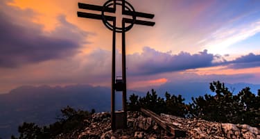 Gipfelkreuz auf dem Alpspitz