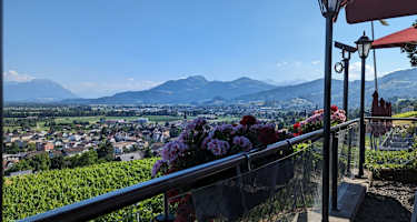 Kulinarische Wanderung Aussicht