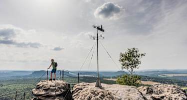 Gohrisch Stein mit Wetterfahrne
