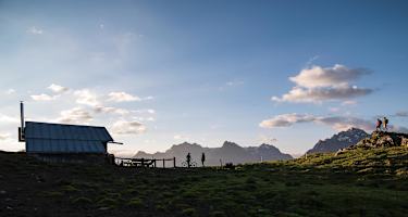 Alp Laret oberhalb Ftan