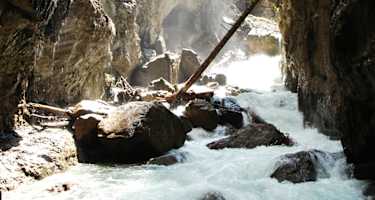 Wanderung durch die Partnachklamm