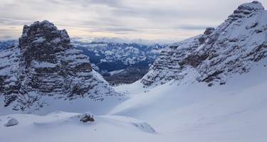 Kurz vor dem Gipfel des Warscheneck