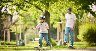 Unterwegs im Wiener Prater