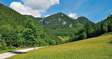 Im sommerlichen Reißtal.