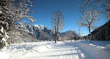 Winterlandschaft im Naturpark Karwendel