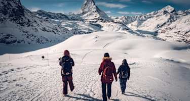 Winterwandern von Rotenboden nach Riffelberg