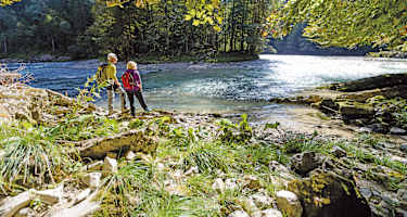 Beeindruckendes Natturerlebnis in der Ammerschlucht zwischen Peiting und Rottenbuch