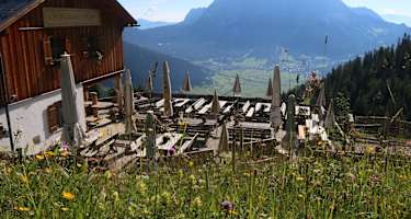 Die Wolfratshauser Hütte in den Lechtaler Alpen
