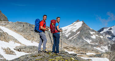 Blick zurück zum Hohen Sonnblick
