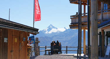 Ausblick von der Pinzgauer Hütte