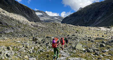 Anstieg zur Kürsinger Hütte