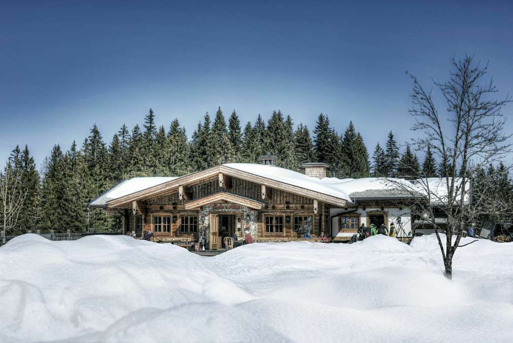 Die Kala-Alm ist auch im Winter ein beliebtes Ausflugsziel
