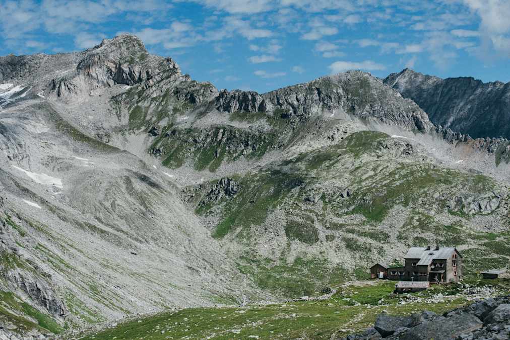 Die Richterhütte mit Panorama
