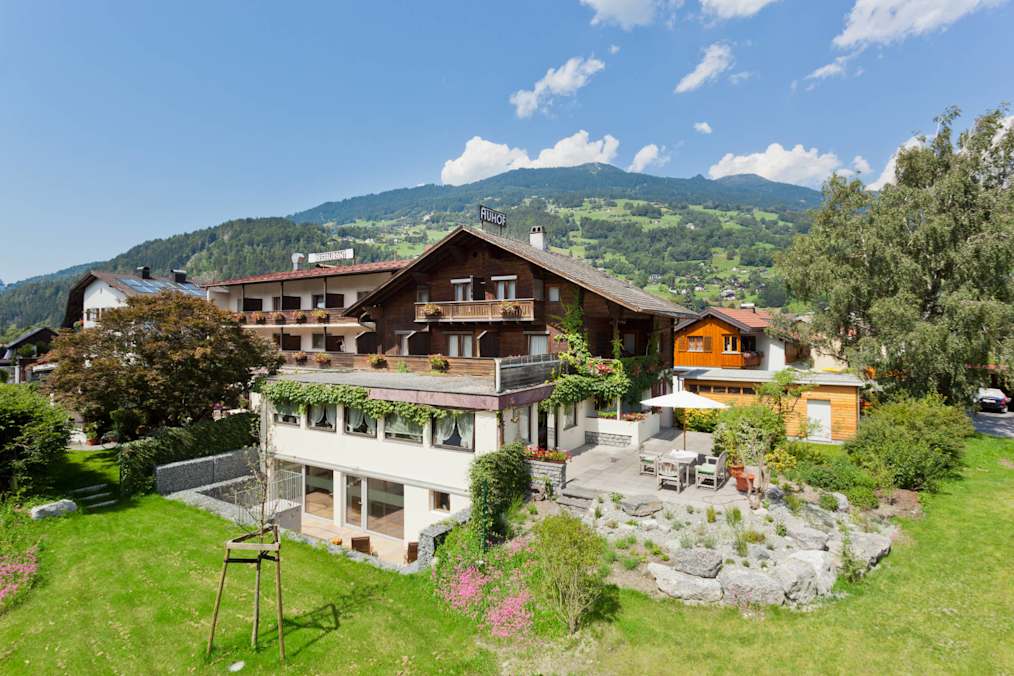 Landgasthof Auhof Aussenansicht Sommer