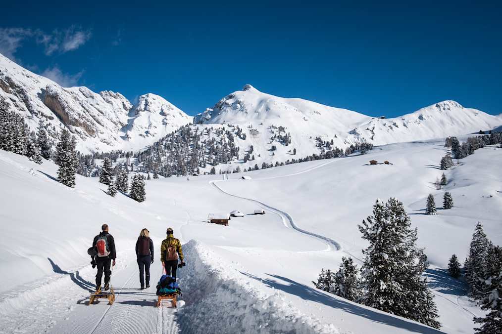 Am Weg zur Schlüterhütte - rechts oben.