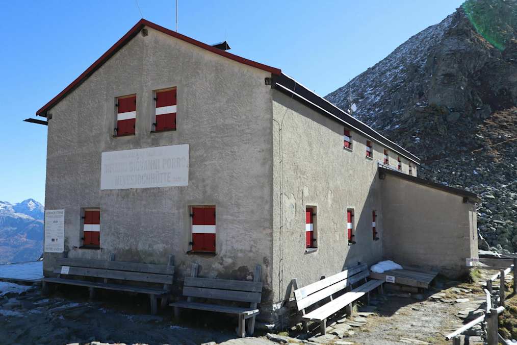 Chemnitzer Hütte oder Nevesjochhütte