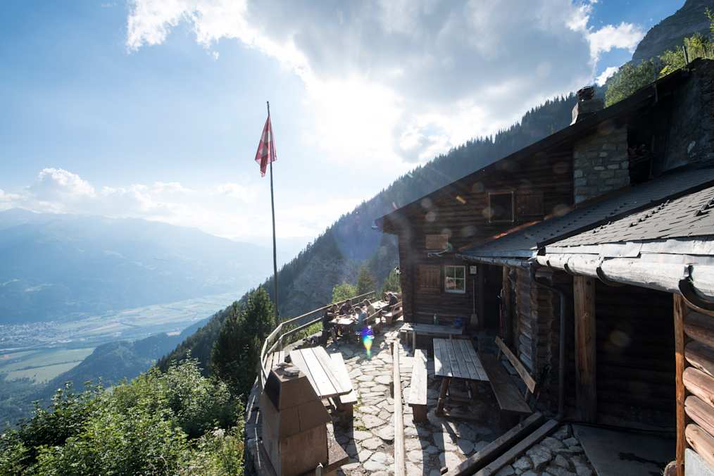 Ausblick von der Enderlinhütte