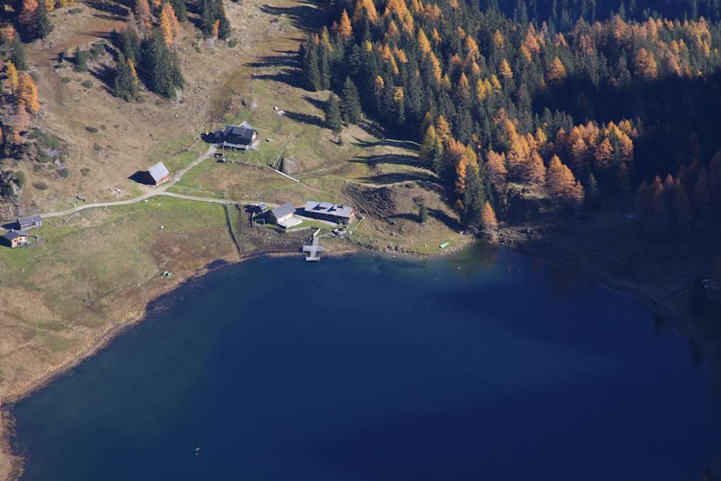 Die Fahrlechhütte am Dusitzkarsee