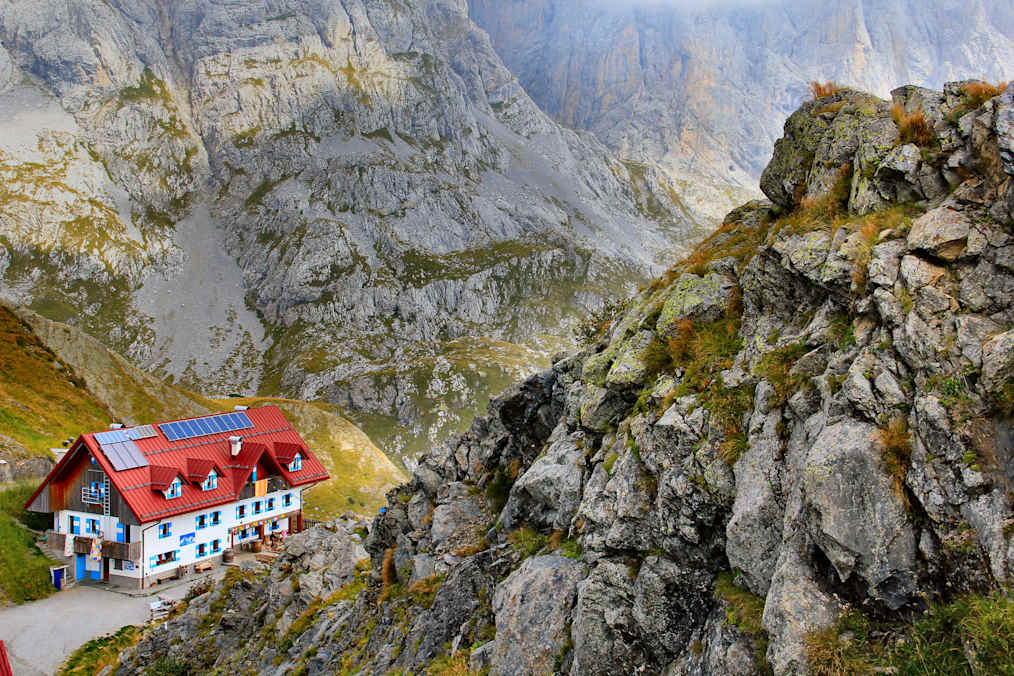 Die Marinelli Hütte
