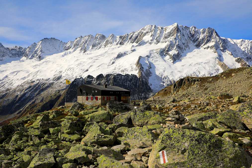 Die Bergseehütte des SAC-Angenstein