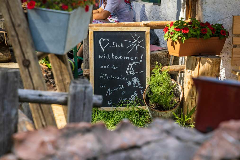 Mit viel Liebe zum Detail - die Hinteralm