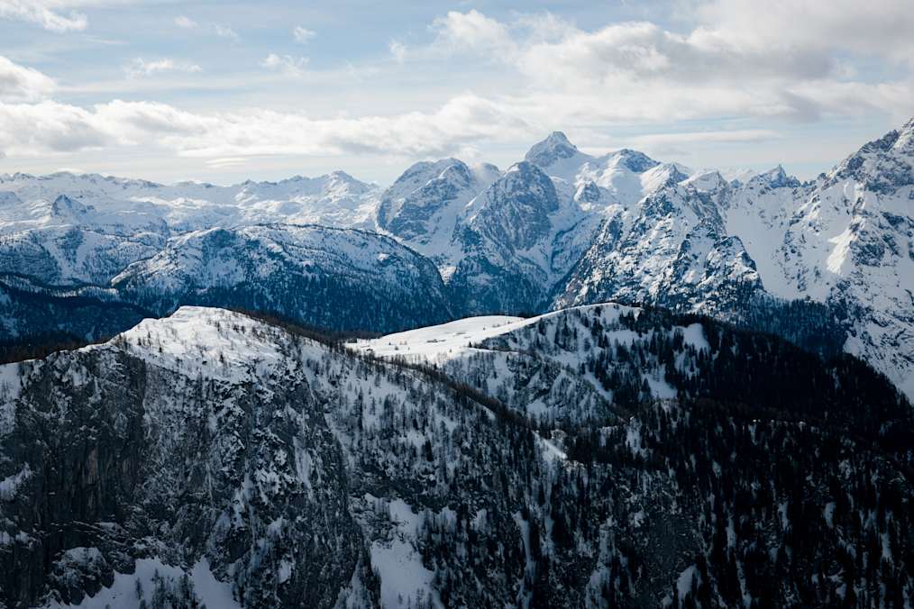 Im Vordergrund die Gotzenalm