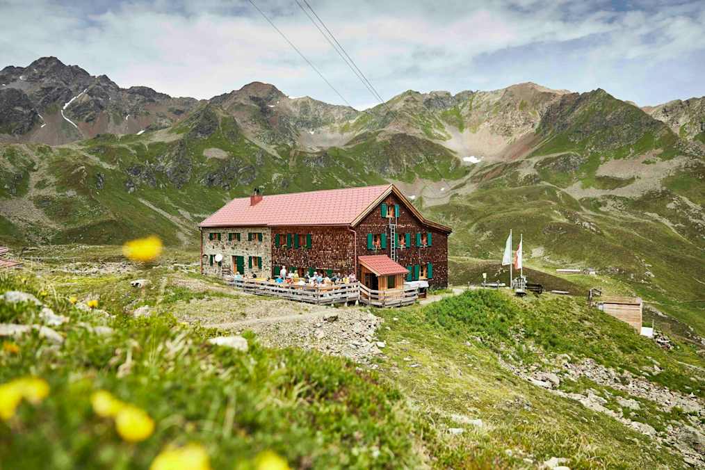 Die Niederelbehütte im Paznaun