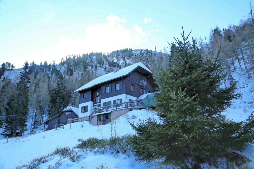 Die Rottenmanner Hütte befindet sich in den gleichnamigen Tauern