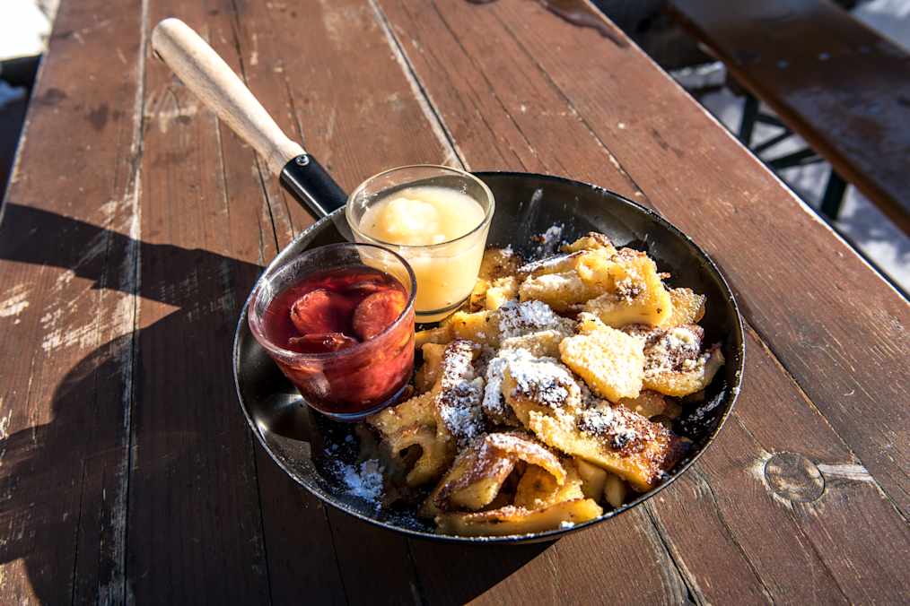 Kaiserschmarren auf der Oberen Firstalm