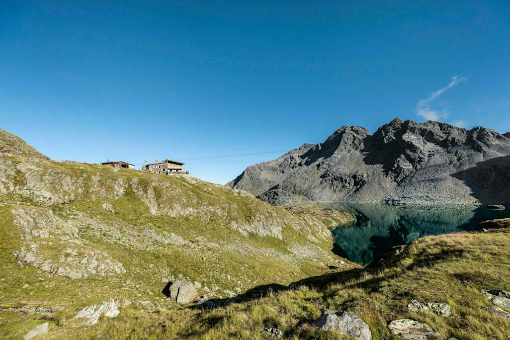 Blick zur Wangenitzseehütte