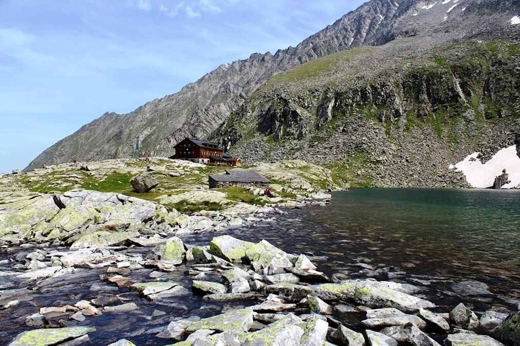 Die Zittauerhütte am Wildgerlossee