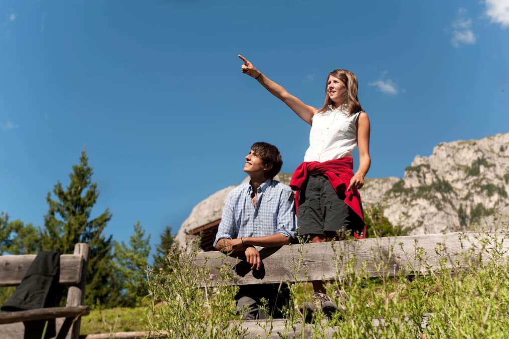 Ausblick vom Hofer Alpl