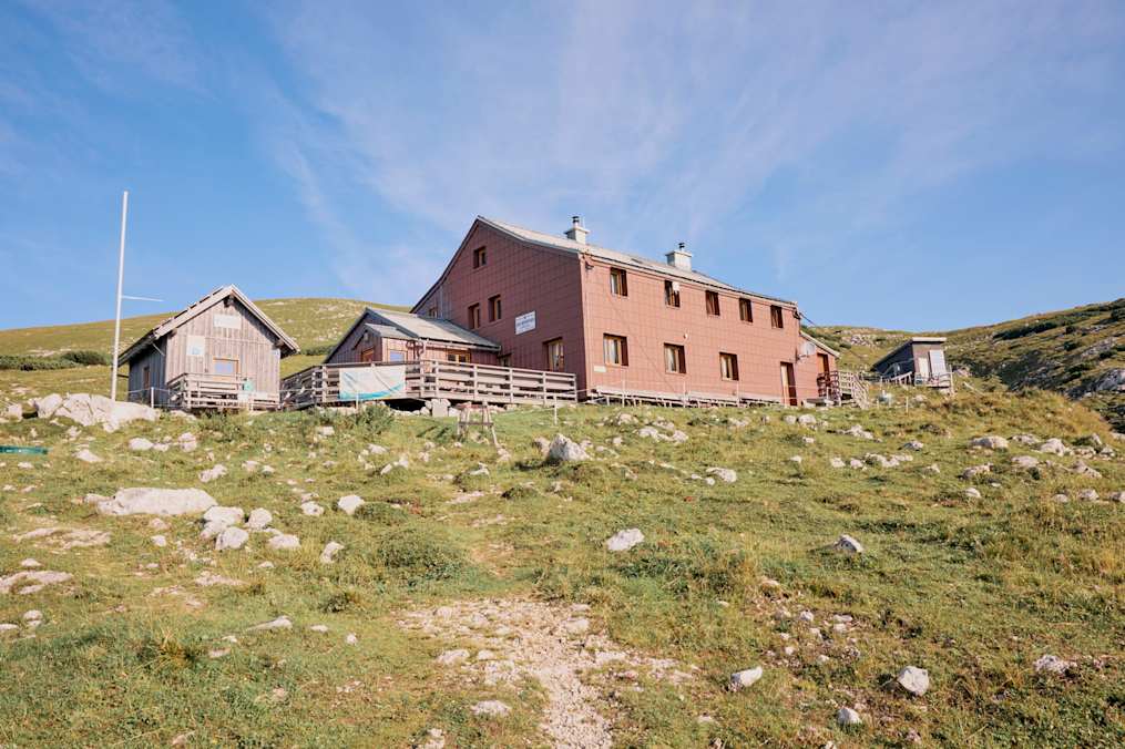 Das Graf-Meran-Haus auf 1.836m Höhe