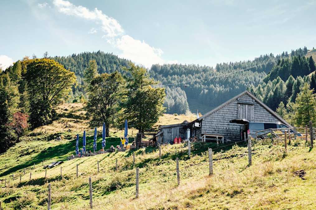 Lärchenhütte am Zwölferhorn